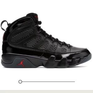 Air Jordan 9 retro black and university red